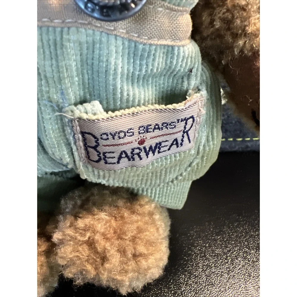 Boyds Bears Plush Collectible 20th Anniversary Corduroy‎ Overalls Brown NIB
